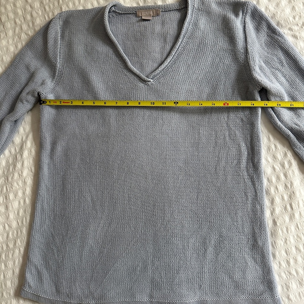 J.Crew Cotton V Neck sweater